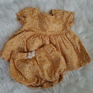 Carter's dress w/ coverall